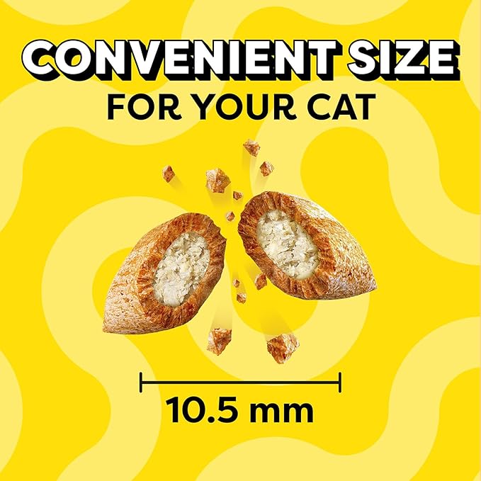 Temptations Cat Treats Classic Crunchy and Soft Feline Favorites Variety Pack, 3 oz. Pouches (Pack of 6)