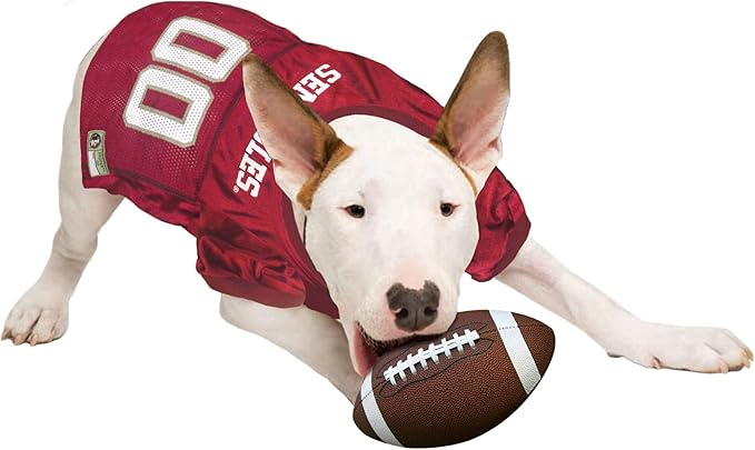 Pets First NCAA College Florida State Seminoles Mesh Jersey for DOGS & CATS, X-Small.Licensed Dog Jersey with your Favorite Football/Basketball College Team