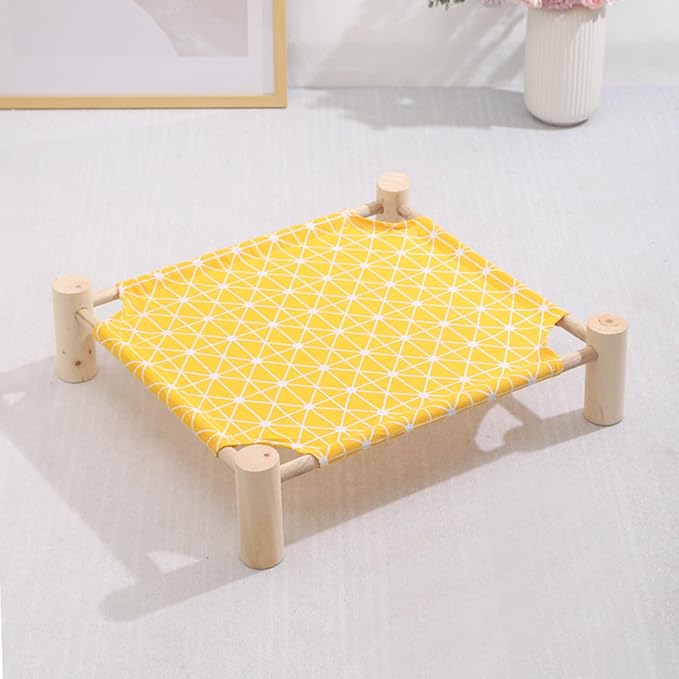 Pet Hammock Cat Puppy and Dogs Replacement Comfortable Cloth Camp Bed Nest Napping Bed for Small Pet Cat Bed Sheets, colored triangle