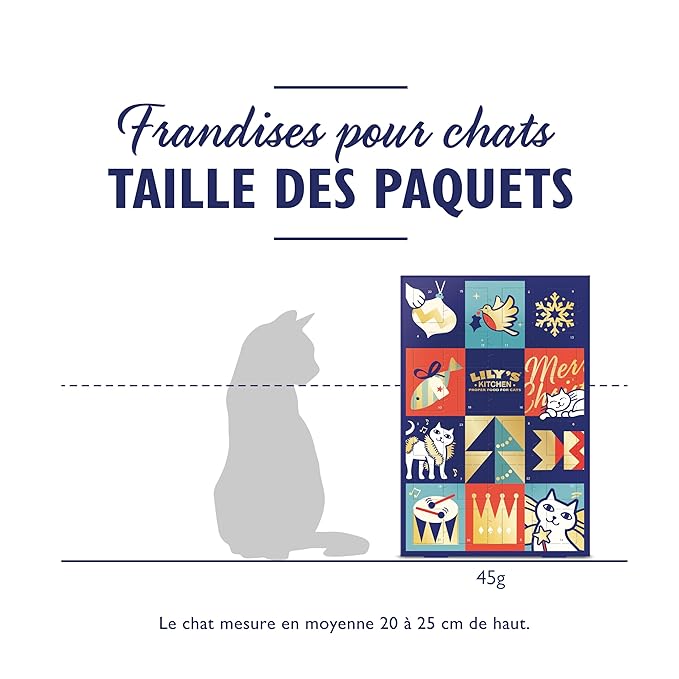 Lily's Kitchen Cat Christmas Advent Calendar, 42g (Pack of 1)