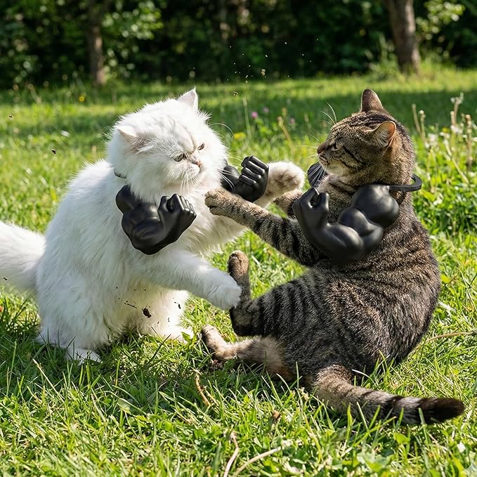 Cat Muscle Arm, 3D Printed Muscle Arm Costume, Creative & Funny Pet Toy, Costume Accessories for Pet Dress-Up, Cosplay, Parties & Photos