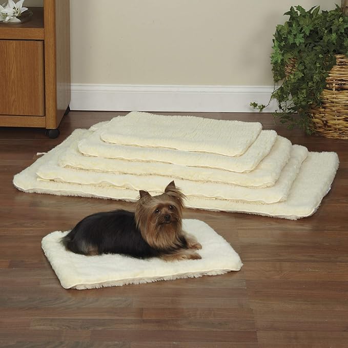 Slumber Pet Double-Sided Natural Sherpa Mat Natural S
