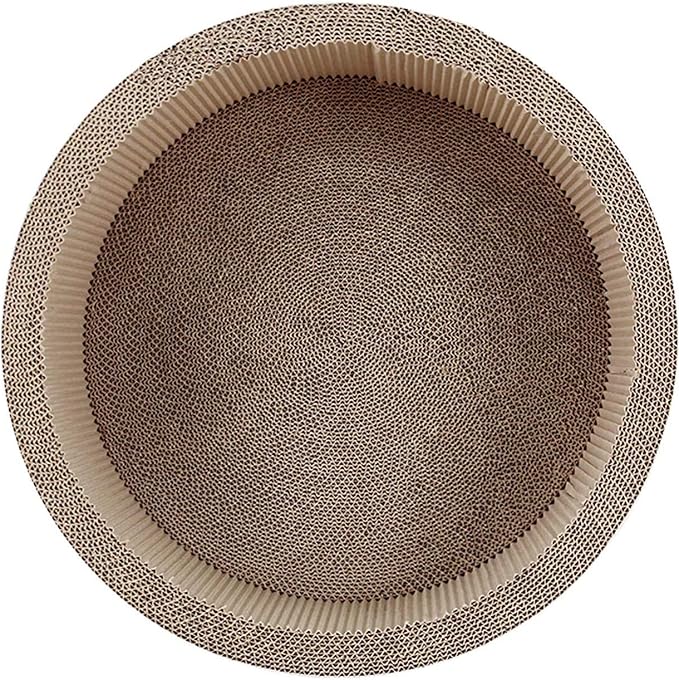 Bone Cat Scratcher Cardboard Lounge Bed, Cat Scratching Post, Durable Board Pads Prevents Furniture Damage