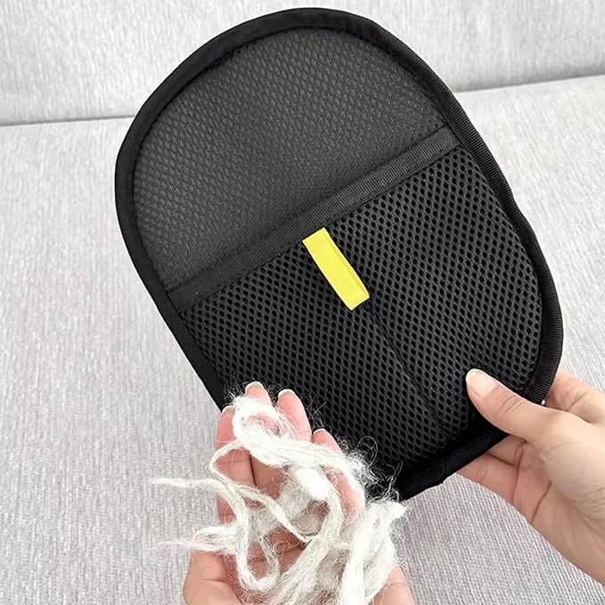 Pet Hair Removal Glove for Cats & Dogs, Upgraded Electrostatic Pet Hair Glove, Reusable Magic Brush Pet Hair Remover Tool for Laundry, Couch, Carpet, Car Seat.