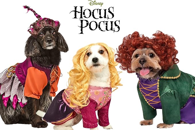 Rubies Disney Hocus Pocus Mary Sanderson Pet Costume and Wig