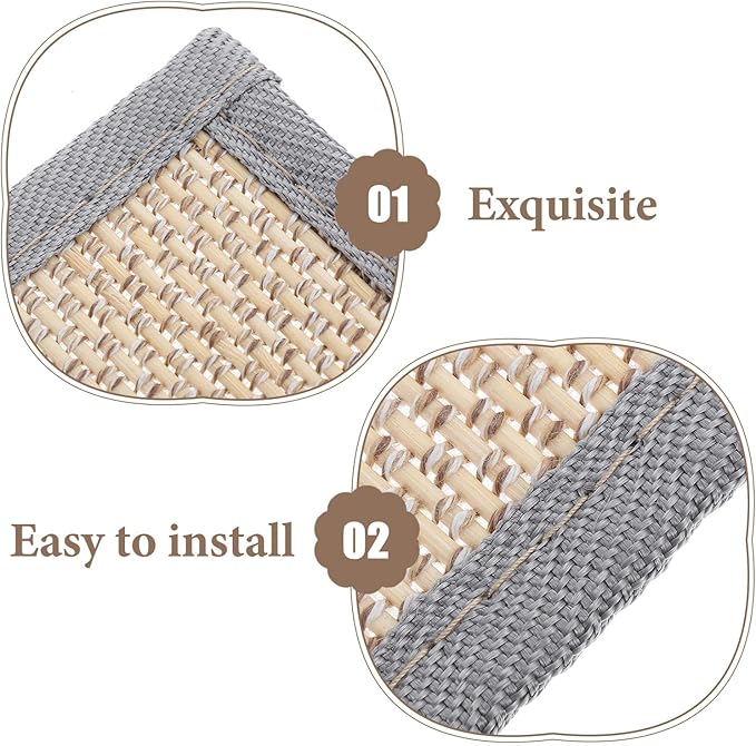 Toddmomy Cat Scratching Pad with Spiral Nails, 30x40cm Cardboard Furniture Scratcher Mat for Indoor Cats, Furniture Protector and Lounger Scratch Board for Couch and Bed