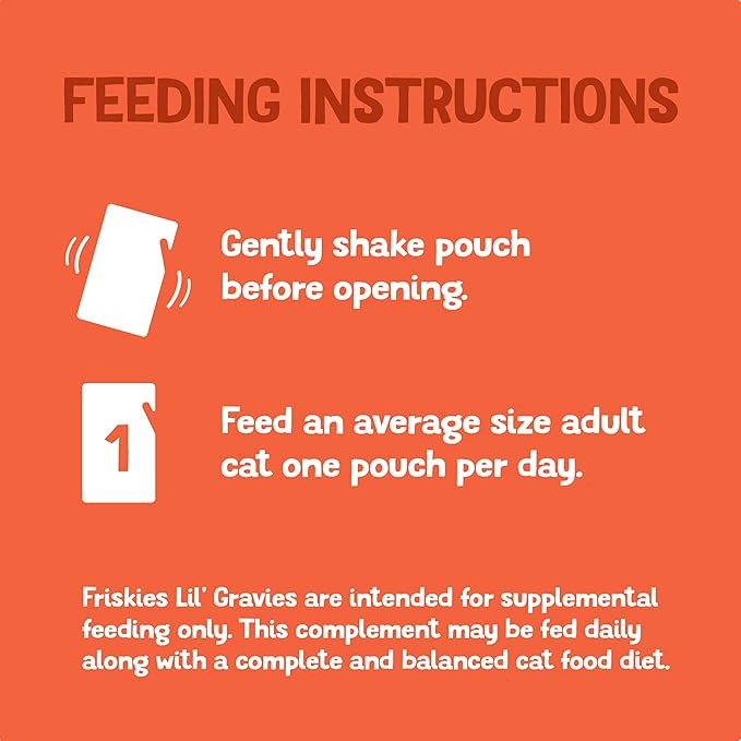 Purina Friskies Lil' Gravies Variety Pack With Chicken, Salmon, Turkey & Roast Beef Flavors Cat Food Complements Lickable Cat Treats - (Pack of 18) 1.55 oz. Pouches