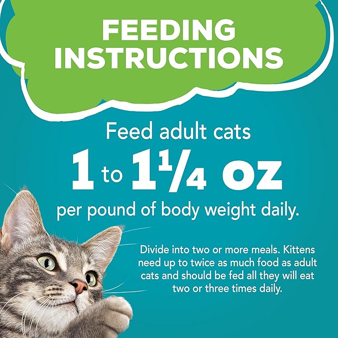 Friskies Purina Wet Cat Food Pate, Sea Captain's Choice - 5.5 oz. Cans (Pack of 48)