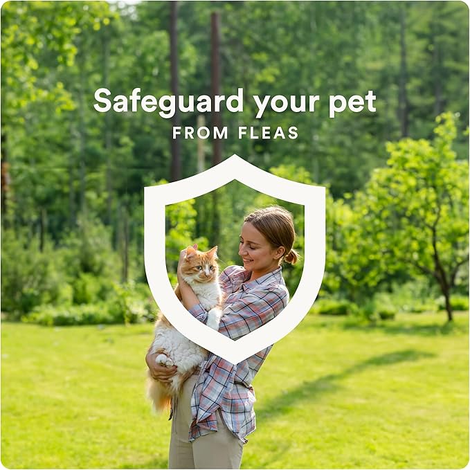 Advecta Plus Topical Flea Treatment for Cats and Kittens, Flea Prevention and Control, Small & Large, Fast-Acting Waterproof Drops, 2-Month Supply