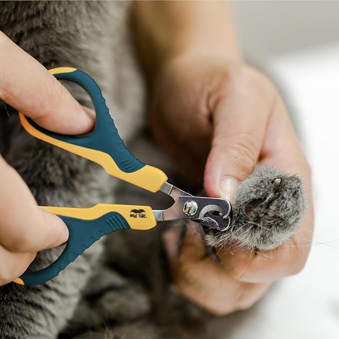 Mr. Pen- Cat Nail Clipper, Stainless Steel, Professional Sharp Cat Claw Trimmer for Small and Medium Cats, Pet Nail Clipper with Sturdy Non Slip Handle