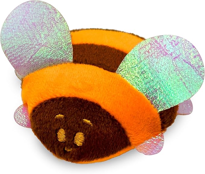 Pounce & Purr® Plush Cat Toys, Catnip & Silvervine Infused, Shiny Iridescent Accents, Interactive Play Toys for Cats & Kittens (Backyard Buggin' Series)