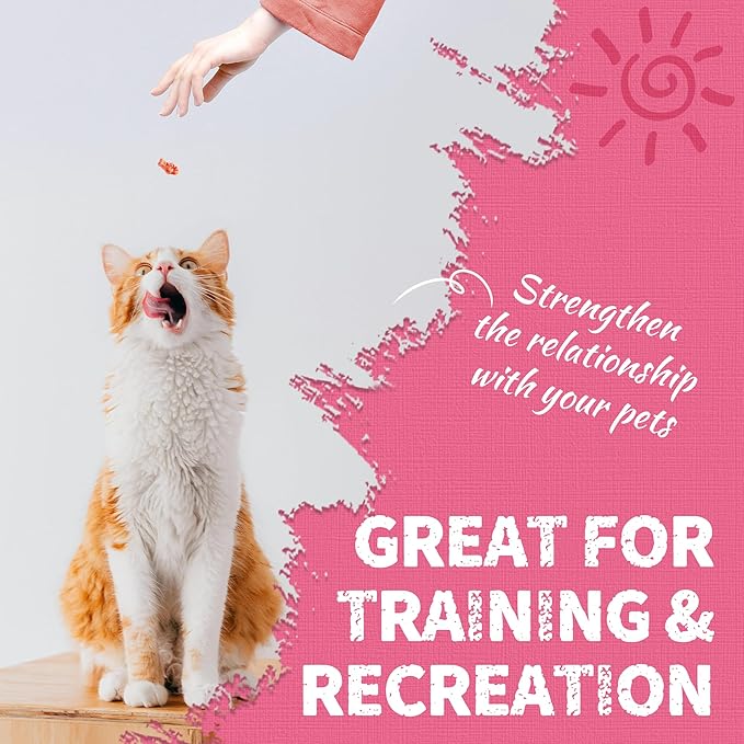 Just Try 13.4 OZ Urinary Tract Health Cat Treats for Indoor Cats, Cranberry & D-Mannose for Kidney Bladder and UT Support, Health Cat Supplement Crunchy Chews