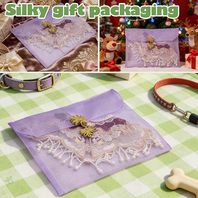 Silk New Year Pet Outfit for Cats & Small Dogs – Embroidered Vintage Pattern, Metal Buckle, Cat Costume Photo Prop for Birthday & Holiday
