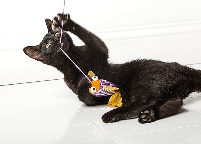 Hartz Just For Cats Gone Fishin' Interactive Cat Toy Wand