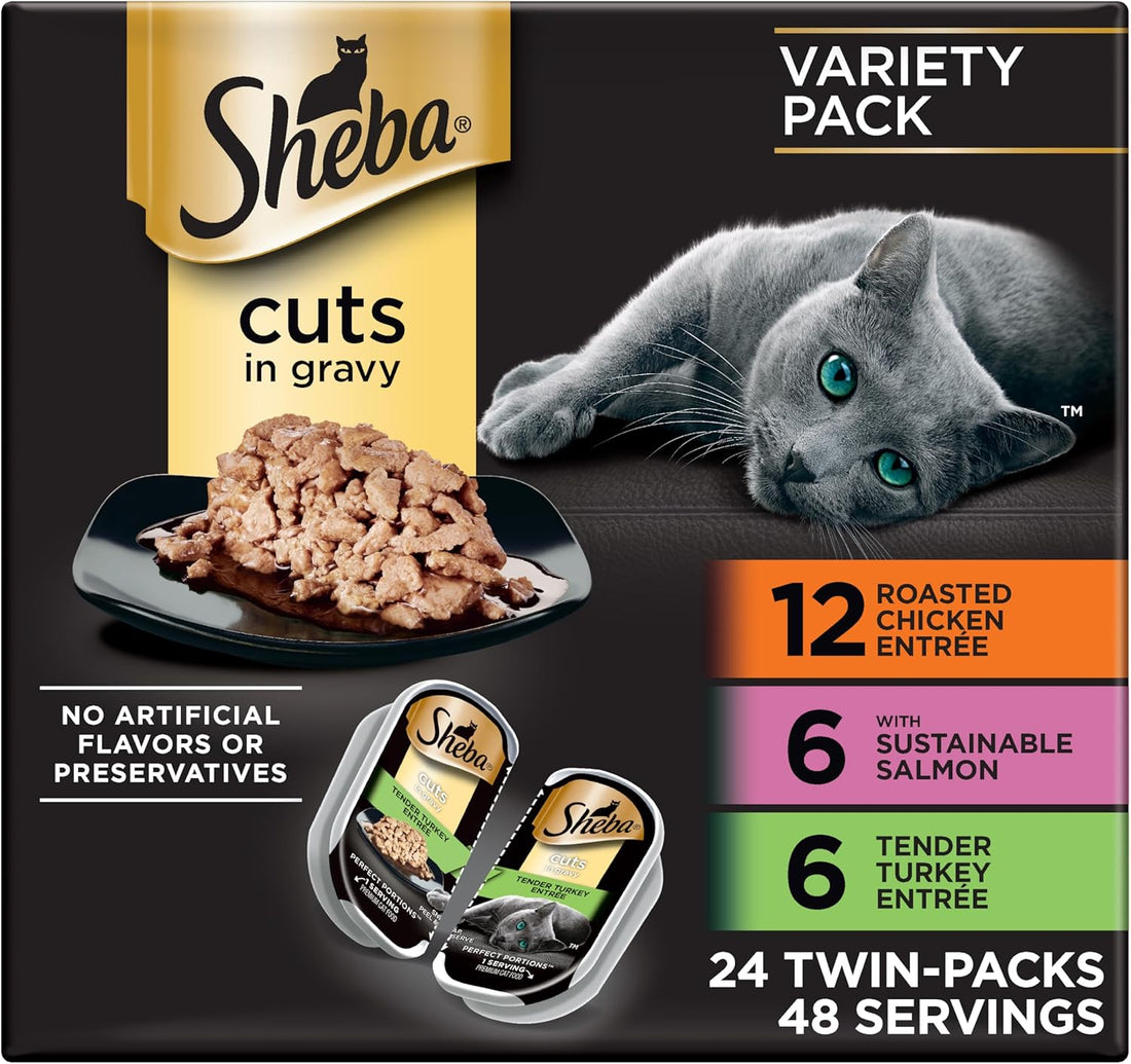 No More Leftovers: Why Sheba Perfect Portions is the Ultimate Wet Food for Your Picky Cat 🐈‍⬛🍽️