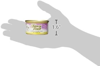 Purina Fancy Feast Wet Cat Food Flaked Tuna and Mackerel Feast - (Pack of 24) 3 oz. Cans