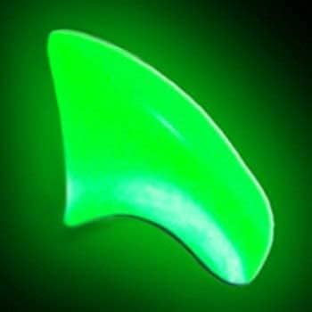40 Pack Soft Nail Caps for Cat Claws Green Glow in The Dark Medium