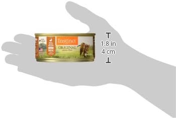 Instinct Pate Entrees, Wet Canned Cat Food, Grain-Free - Real Duck, 5.5 oz. Cans (Pack of 12)