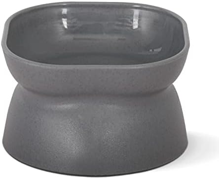 VALINK Raised Cat Food Bowls, Cat Bowl Protect Pet's Spine Tilted Elevated Easy to Clean Stress Free Pet Feeder for Flat Faced Cats, Small Dogs, Protect Pet's Spine