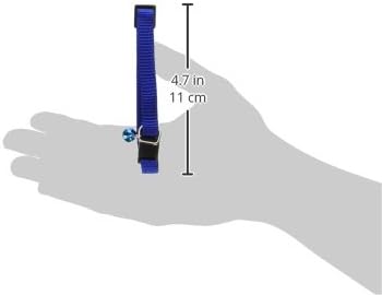 Guardian Gear Nylon Cat Collar, 8-12-Inch, Blue