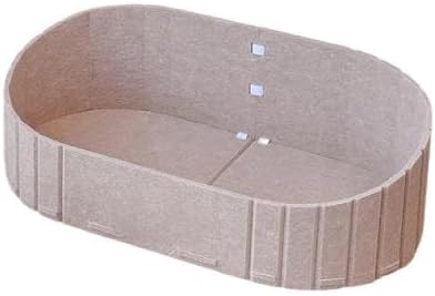 Cat Scratcher Bed Cat Scratching Board Furniture Protector Breathable Cats Kittens Pet Supplies Detachable Comfortable Basket, Beige