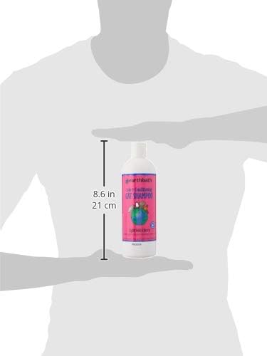earthbath, Wild Cherry 2-in-1 Cat Conditioning Shampoo - Cruelty Free Cat Shampoo and Conditioner, Made in USA, Gentle, Safe Pet Wash for Kittens - 16 Oz (1 Pack)