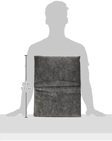 K&H Pet Products Heated Amazin' Kitty Pad, Cat Bed Traps Hair and Dander, Gray 15 X 20 Inches (Pack of 2)
