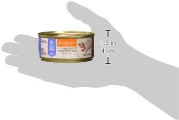 Instinct Limited Ingredient Diet, Natural Wet Cat Food, Grain Free Recipe - Real Turkey, 5.5 Ounce (Pack of 12)