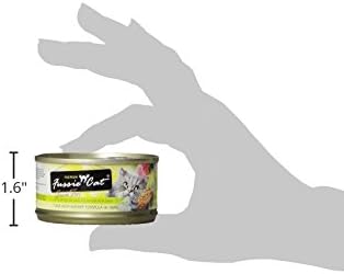 Fussie Cat Premium Tuna with Shrimp in Aspic Grain-Free Wet Cat Food 2.82oz, case of 24