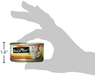 Fussie Cat Premium Tuna & Salmon in Aspic Grain-Free Wet Cat Food - 2.82oz Cans - Case of 24 Cans (Tuna & Salmon in Aspic)