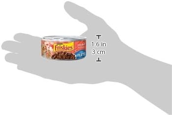 Purina Friskies Prime Filets with Beef in Wet Cat Food Gravy - (Pack of 24) 5.5 oz. Cans