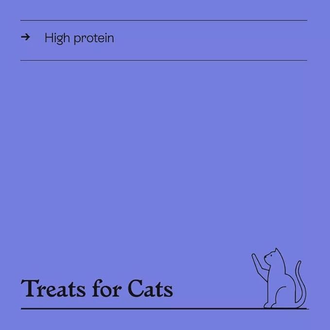 Kindful Salmon Flavor Freeze-Dried Cat Treats, Single Ingredient, High Protein, 1.5 oz