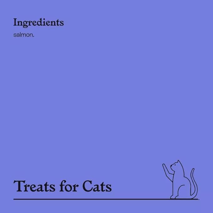 Kindful Salmon Flavor Freeze-Dried Cat Treats, Single Ingredient, High Protein, 1.5 oz