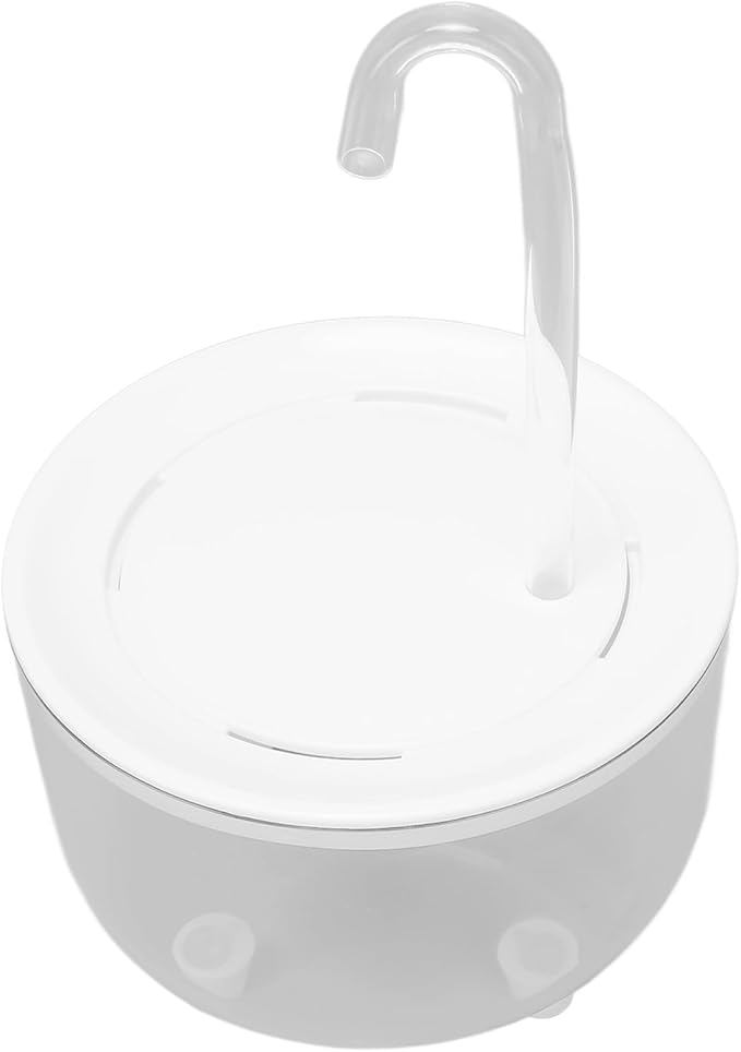 Focket Cat Water Fountain, Automatic Super Silent Pet Water Fountain, Cat Drinking with Silicone Anti Slip Pad for Cats Small Dogs Multiple Pets