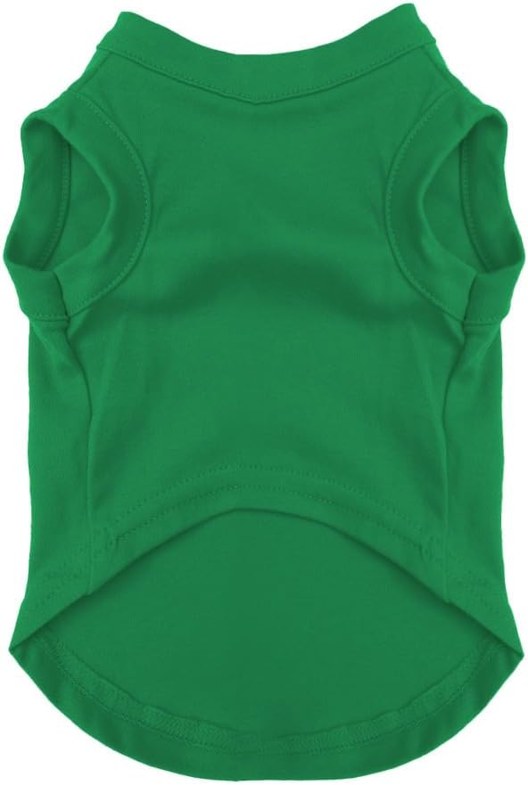 Luck Dog Tee Shirt | Sleeveless Breeds | St.Patrick's Day | Lucky | Shamrock | Irish Holiday |Green, 2X-Large 990