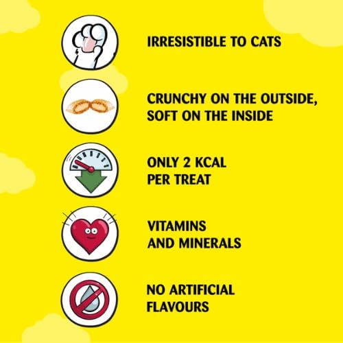 Dreamies Cat Treats, Tasty Salmon, 350g