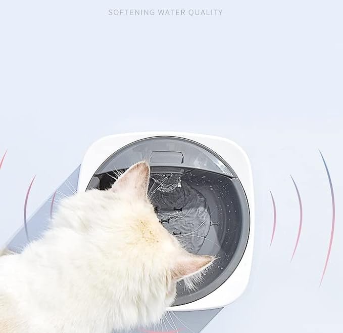 Liusj JUnst Pet Smart Water Dispenser Electric Filter Dogs Cats Electric Water Dispenser,Ultra-Quiet Automatic Cat Drinking Fountains
