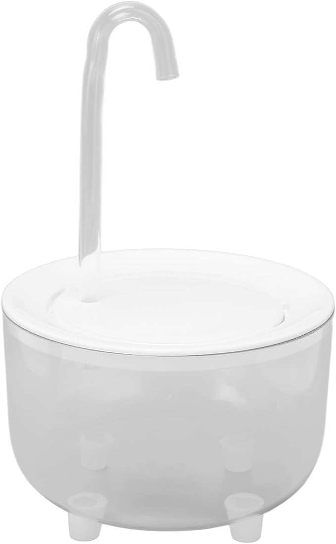 Focket Cat Water Fountain, Automatic Super Silent Pet Water Fountain, Cat Drinking with Silicone Anti Slip Pad for Cats Small Dogs Multiple Pets
