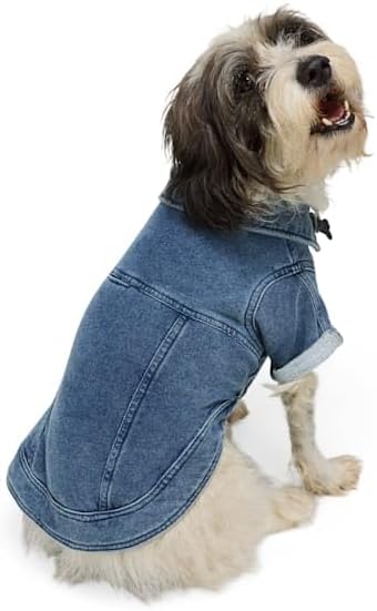 Youly by Petco Denim Pet Jacket, Medium