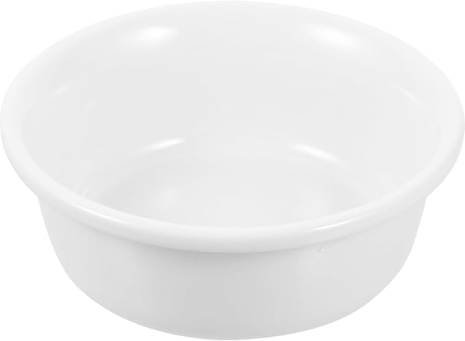 Ceramic Cat Bowl Reusable Pet Food Container Food and Water Feeder Sturdy Rice White Single Bowl Indoor Use
