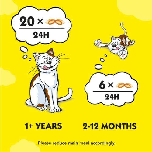 Dreamies Cat Treats, Tasty Salmon, 350g