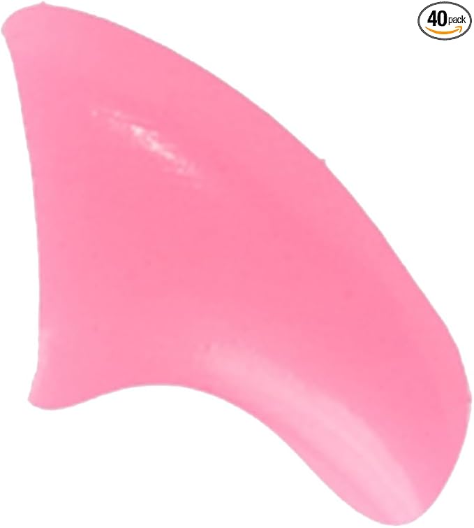 6 Month Supply Soft Nail Caps for Cats Soft Pink Large - Extra Adhesives