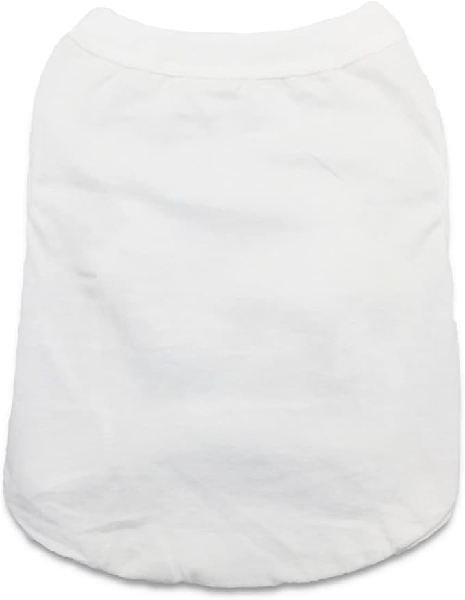 6 Pack Plain Dog T Shirts 100% Cotton Solid XS Puppy Clothes Blank Dog Clothes Girl Puppy Tshirt for Boy Dogs Shirts Pet T-Shirt for Small Medium Large Dogs Cats, XXXL