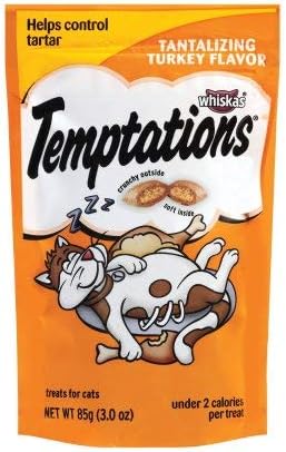 Temptations Turkey Flavor Cat Treats (Pack of 24)