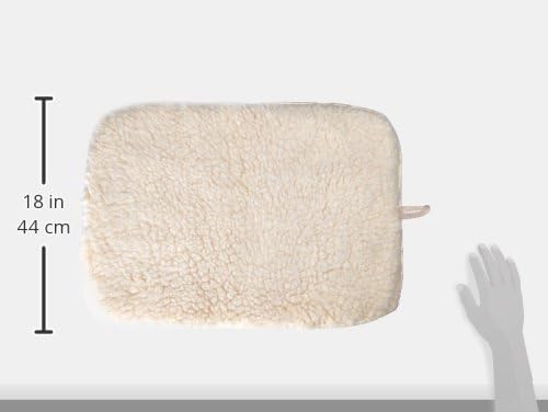 Slumber Pet Double-Sided Sherpa Mat, Small, Natural