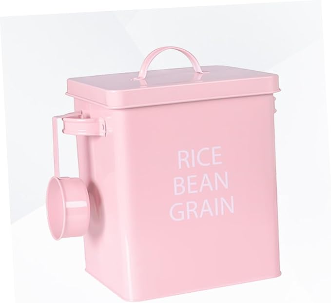 Yardwe Airtight Dog Food Storage Case Spoon for Pet Feeding Watering Supplies