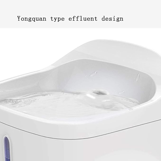 Liusj JUnst Cat Drinking Water Fountain, Automatic Pet Water Dispenser, Dog Fountain Type Water Double Filter Water Feeder, Health, Safety,for Cats and Small to Medium Dogs