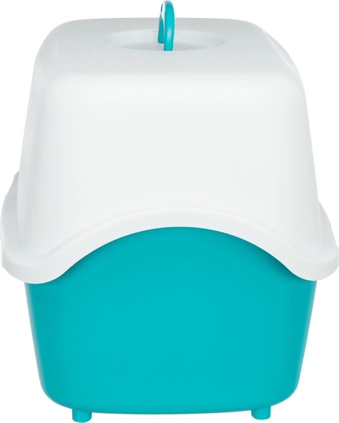 Trixie Vico Litter Tray for Cats Turquoise/White