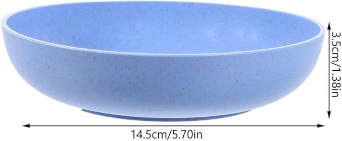 VICASKY 12pcs Shallow Plastic Cat Bowls for Feeding and Watering Indoor Cats Kitten Food Dish Wide Whisker-Friendly Pet Supply Set in Beige Pink and Blue