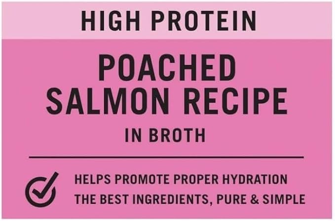 Pure Balance Starters Cat Treats ~ 1.4 Oz ~ (Pack of 12) ~ Gourmet Poached Salmon, Natural & Healthy Snack.